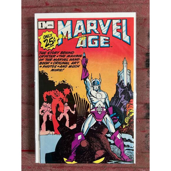 Marvel Age #1 - 5 (1984 Marvel) Lot of 5- 2 KEYS - Alpha Flight - Picture 2 of 6